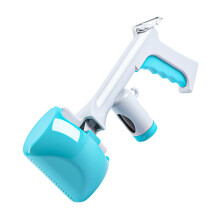 1pc Portable Poop Scoop with Long Handle, Ergonomic Pet Waste Cleaner for Easy Waste Disposal for Dogs and Cats, Made of Durable Material