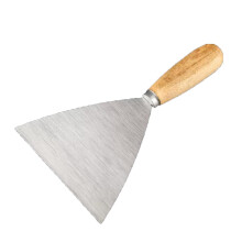Spatula, Knife with Wooden Handle, Stainless Filling Knife, Spatula, Drywall Joint Knife, Spatula, 1, 2, 3, 4, 5 inches, 4 inches (5 inches)