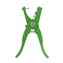 Aluminum Alloy Ear Tag Applicator Animal Ear Tag Tool Tagging Tagger Puncher Comfortable Grip Widely Used for Livestock Management Reusable