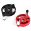 Drilling guide for straight holes, 610 mm, drill guide set with selfcentering function, red, 8 pcs, red 5