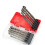 FourFlute Eccentric Drill Bit, 3Piece Set, Glass Tile Punching, Triangular Spiral Design, Carbide Tip 2
