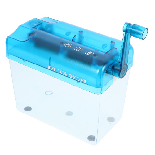 2Stk Handaktezer Robust Blau ABS Für Und Bürobedarf 2