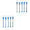 10Pièces Balances Ressort Enseignement Double Échelle Newton/g 3