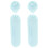 8Stk Himmelsblau Stamping Set Silikon French Tip Tool 3