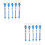 10Pièces Balances Ressort Enseignement Double Échelle Newton/g 6