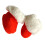 2Paare Baby Winterschuhe Rot Lammfell Warm Gefüttert Für 2