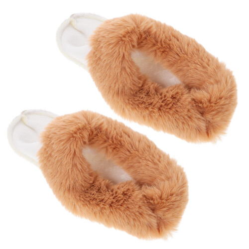 3Paires Semelles Intérieures Amovibles Chaudes Khaki Douces