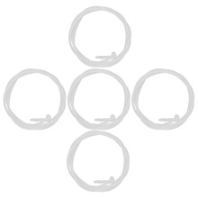 15Stk Kunststoff Verlängerungsdüsen Für Sprührohre, Transparent