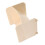 2Pcs Beige Plastic Storage Rack Stackable Organizer for Bathroom Keys 3
