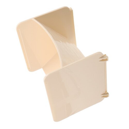 2Pcs Beige Plastic Storage Rack Stackable Organizer for Bathroom Keys 2