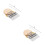 2Sets Bunter Holzstricker Kinder DIY Webrahmen Mini Handloom Spielzeug 5