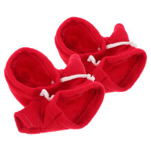 8Stk Weiche Bärenkleidung Aus Stoff Rotes Outfit Für Kuscheltiere