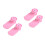 4Stk Pinkes DIY Papier Quilling Handwerk Tool Kunststoff 5
