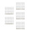 500Pièces Clips Fixation Photo Pour Bricolage 6