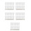 500Pièces Clips Fixation Photo Pour Bricolage 9