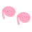 2Pièces Coussin Long Rose Protection Lit Multipositions 10