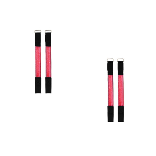4Pièces Bande Rose En Nylon Pour Running Randonnée 2