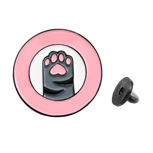 2Pièces Broches Chat Pattes Coloré Accessoire Mode Tenue
