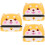 3Pièces Tampons Adorables Enfant Multi-Fonction 8