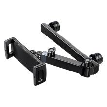 Car Headrest Tablet Holder 360 Rotation Adjustable Back Seat Mount for 4.713 Inch Devices