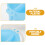 3Pièces Support Pinceaux Bleu En Plastique Réutilisable Pour Peinture 10