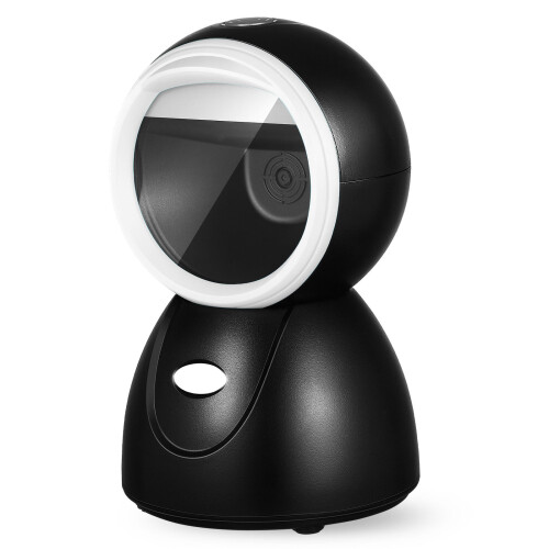 3Pièces Scanner Noir ABS, Lecture Rapide Codes Qr Et Barres