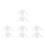 8Pcs White Polyester Fast Moisture Absorption Clothes Dryer 7