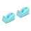 2Pièces Porte-Ruban Adhésif Compact Plastique Vert Pour Maison 10