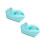 2Pièces Porte-Ruban Adhésif Compact Plastique Vert Pour Maison 11