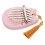 4Pièces Kalimba Rose Mini Facile À Jouer Pour Débutants 1