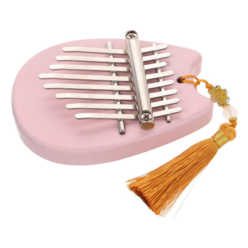 4Pièces Kalimba Rose Mini Facile À Jouer Pour Débutants