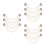 9Pièces Broches Hommes Costume Zinc Décoration 7