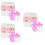 3Ensembles Jouets Multicolores Décor Maison Enfant 8