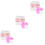 3Ensembles Jouets Multicolores Décor Maison Enfant 6