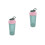 2Pièces Bouteille Shaker Gym PP, Mixeur Protéines Smoothies 10