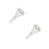 2Pièces Accessoire Tuba Embouchure Argentée Laiton Durable Usage Pro 5