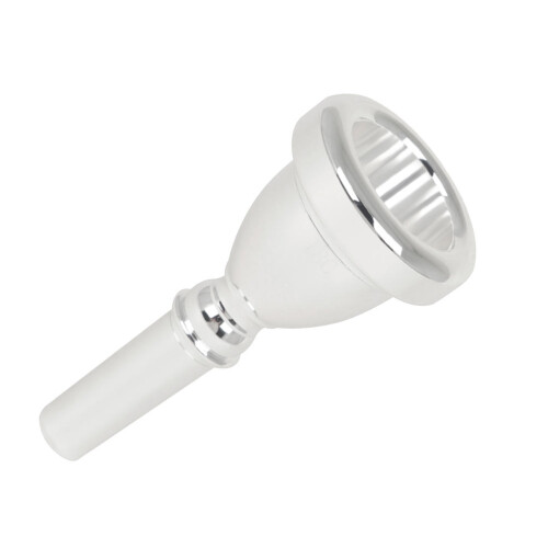 2Pièces Accessoire Tuba Embouchure Argentée Laiton Durable Usage Pro 2