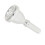 2Pièces Accessoire Tuba Embouchure Argentée Laiton Durable Usage Pro 2