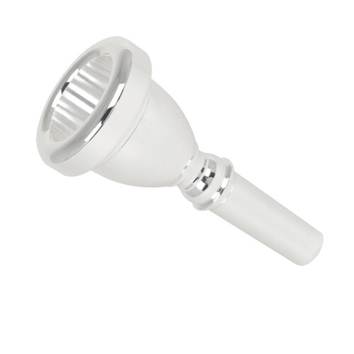 2Pièces Accessoire Tuba Embouchure Argentée Laiton Durable Usage Pro 1