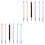 12Pièces Crayons À Multicolores Avec Pratique 5