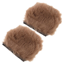 2Paires Oreilles Ours Douces Café Casque Accessoires Rigolos Fête