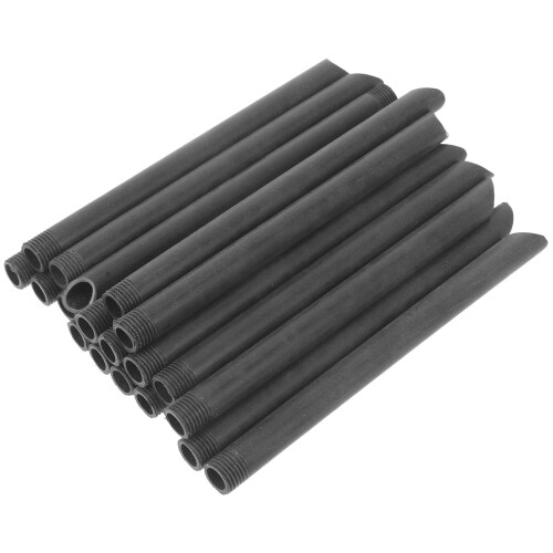 60Pièces Tube Extincteur Noir Accessoires Fiables