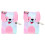 2Pièces Carnet A4 Peluche Journal Fermé Pour Quotidienne 4