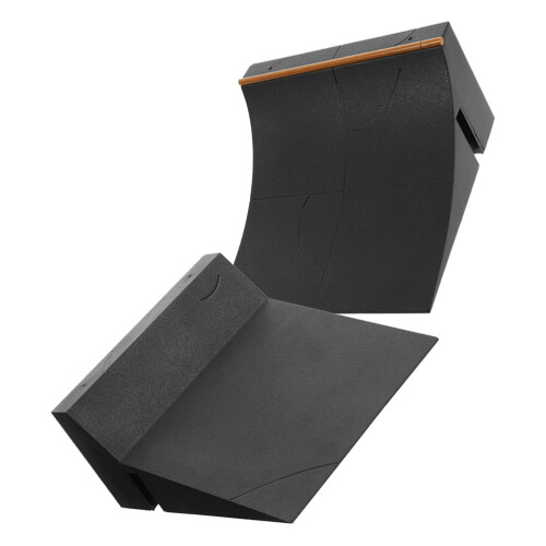 4Pièces Parc Skateboard Mini Noir Plastique Enfants 1