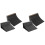 4Pièces Parc Skateboard Mini Noir Plastique Enfants 4