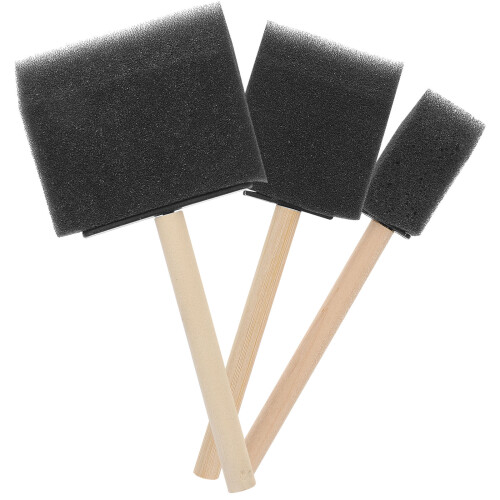 96Pièces Pinceaux Sponge Peinture Enfants Créatifs