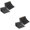 4Pièces Parc Skateboard Mini Noir Plastique Enfants 8