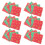 200Pcs Disposable Christmas Dinner Napkins Red and Tissue 2