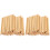 80Pièces Inserts Tubes De Nidification En Naturel Pour Ruches 4