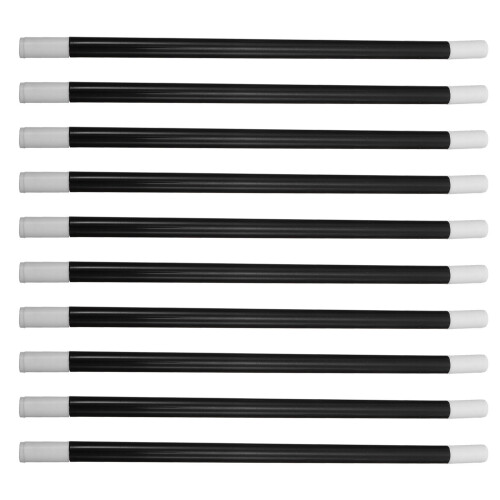 80Pièces Accessoires Magicien Plastique Noir Et Pour Animations